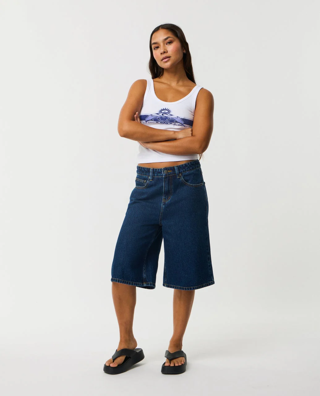 Archive Relaxed Denim Short - Image 4