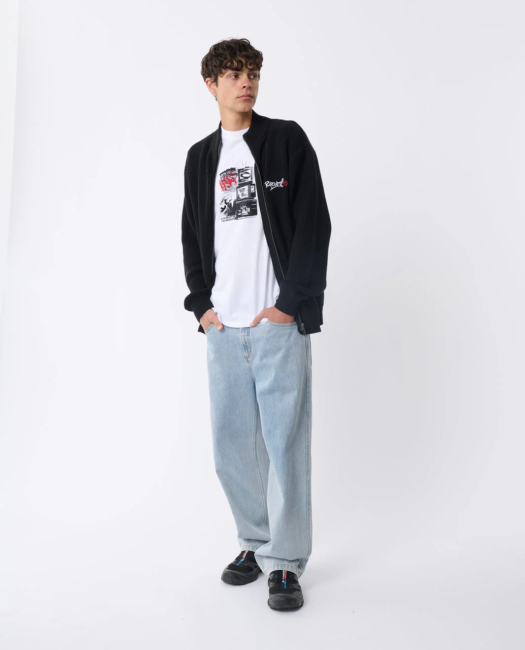 Archive Zip Through Knit Crew - Image 4