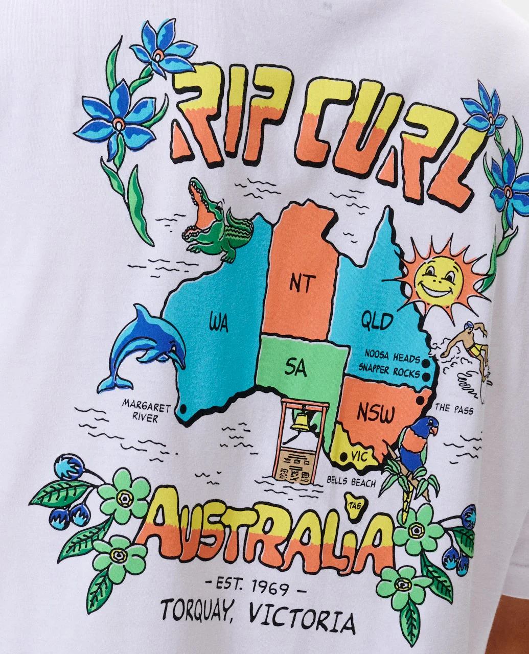 Australia Map Desto Tee - Image 6
