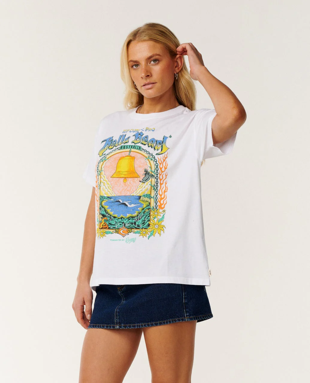 Rip Curl Pro Bells 2026 Merch Tee - Image 5