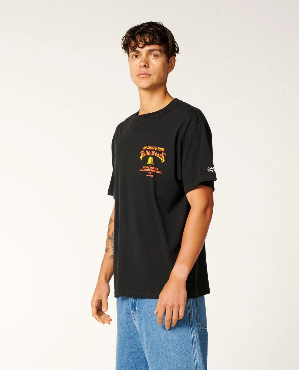 Rip Curl Pro Bells 2026 Bell Logo Loose Tee - Image 3