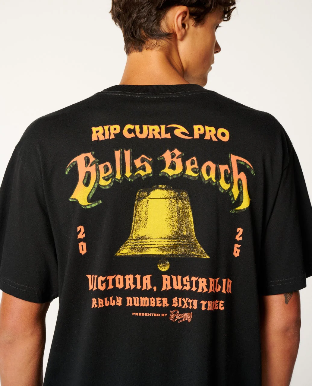 Rip Curl Pro Bells 2026 Bell Logo Loose Tee - Image 4
