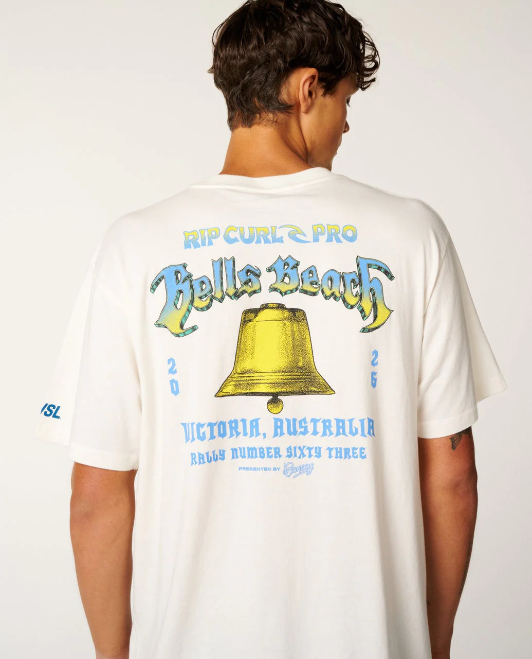 Rip Curl Pro Bells 2026 Bell Logo Loose Tee - Image 4