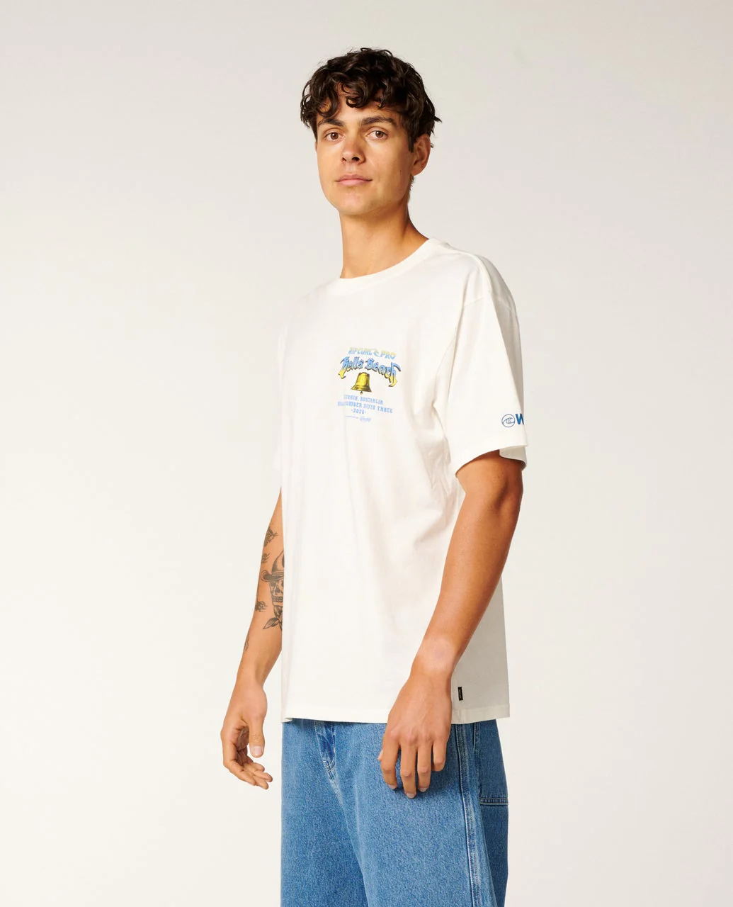 Rip Curl Pro Bells 2026 Bell Logo Loose Tee - Image 7