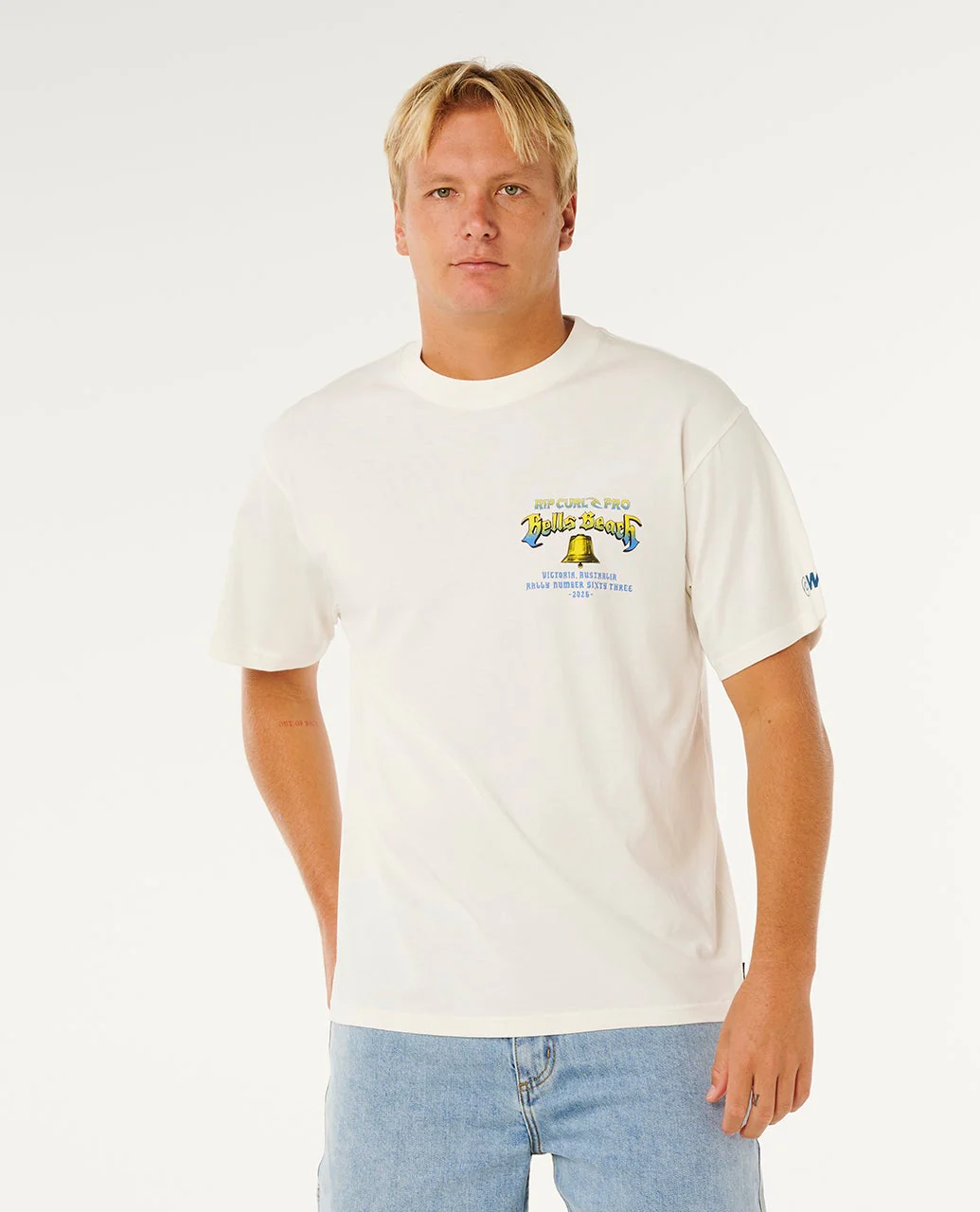 Rip Curl Pro Bells 2026 Bell Logo Loose Tee - Image 9