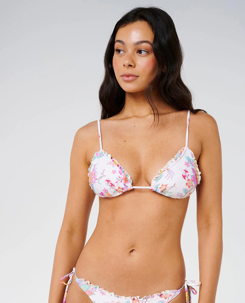 Half Moon Bay Tie Side Skimpy Coverage Bikini Bottom - Image 6