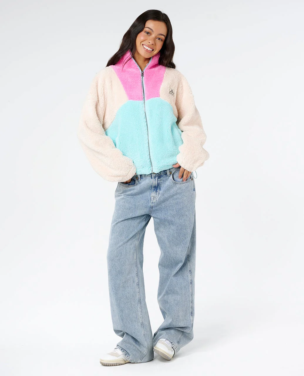 Block Party Ii Zip Through Polar Fleece - Image 4