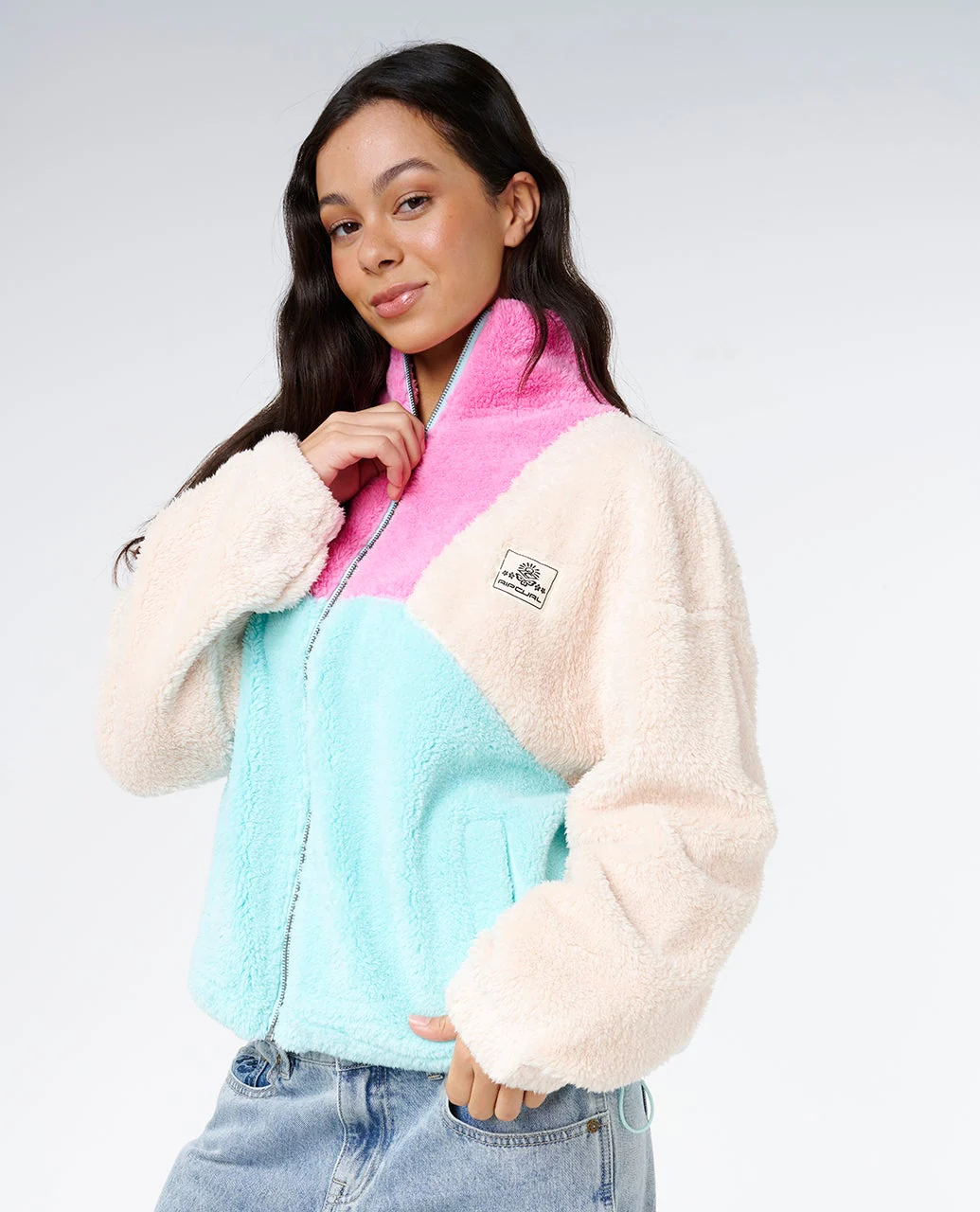 Block Party Ii Zip Through Polar Fleece - Image 6