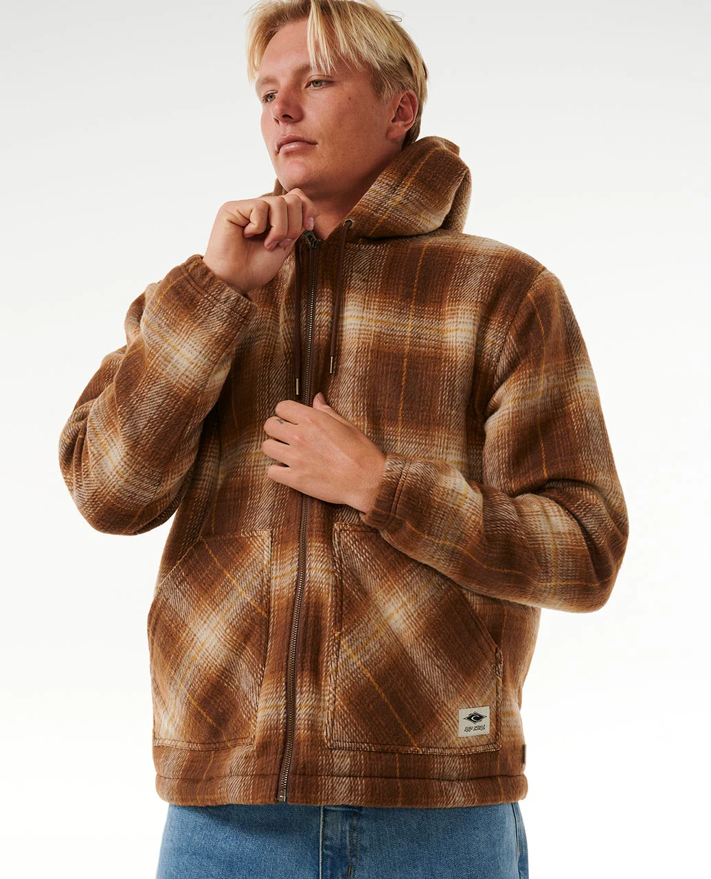 Classic Surf Check Jacket - Image 6