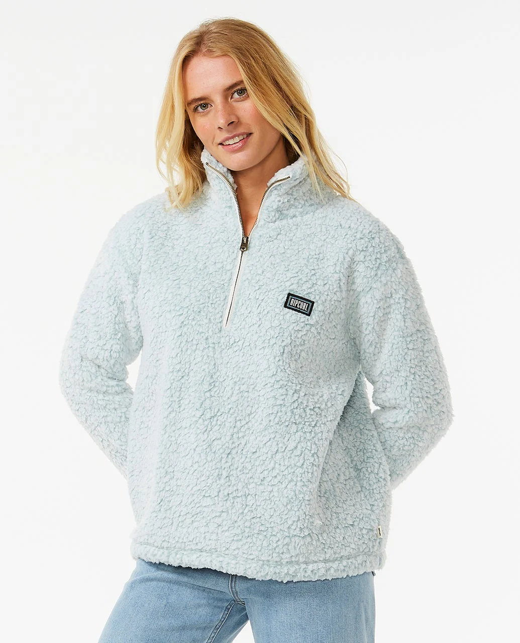 Dark n Stormy 1/4 Zip Crew Jumper - Image 2