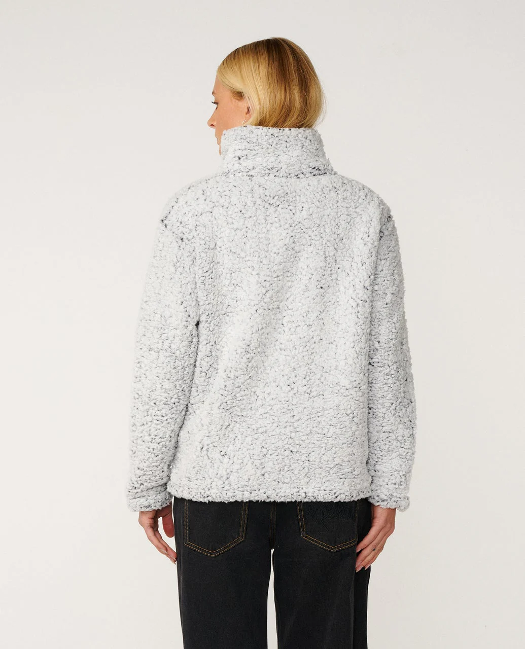 Dark n Stormy 1/4 Zip Crew Jumper - Image 3