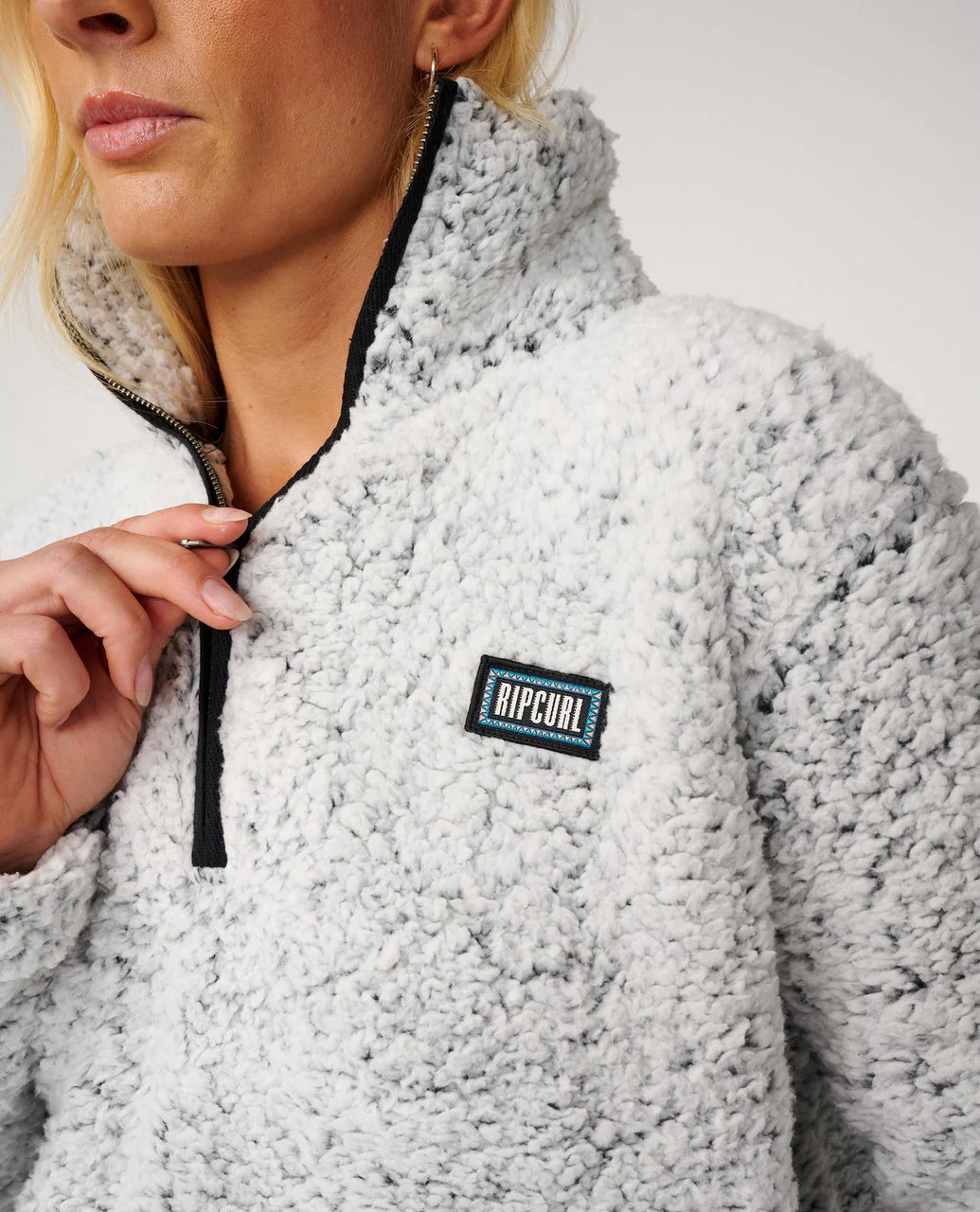 Dark n Stormy 1/4 Zip Crew Jumper - Image 5