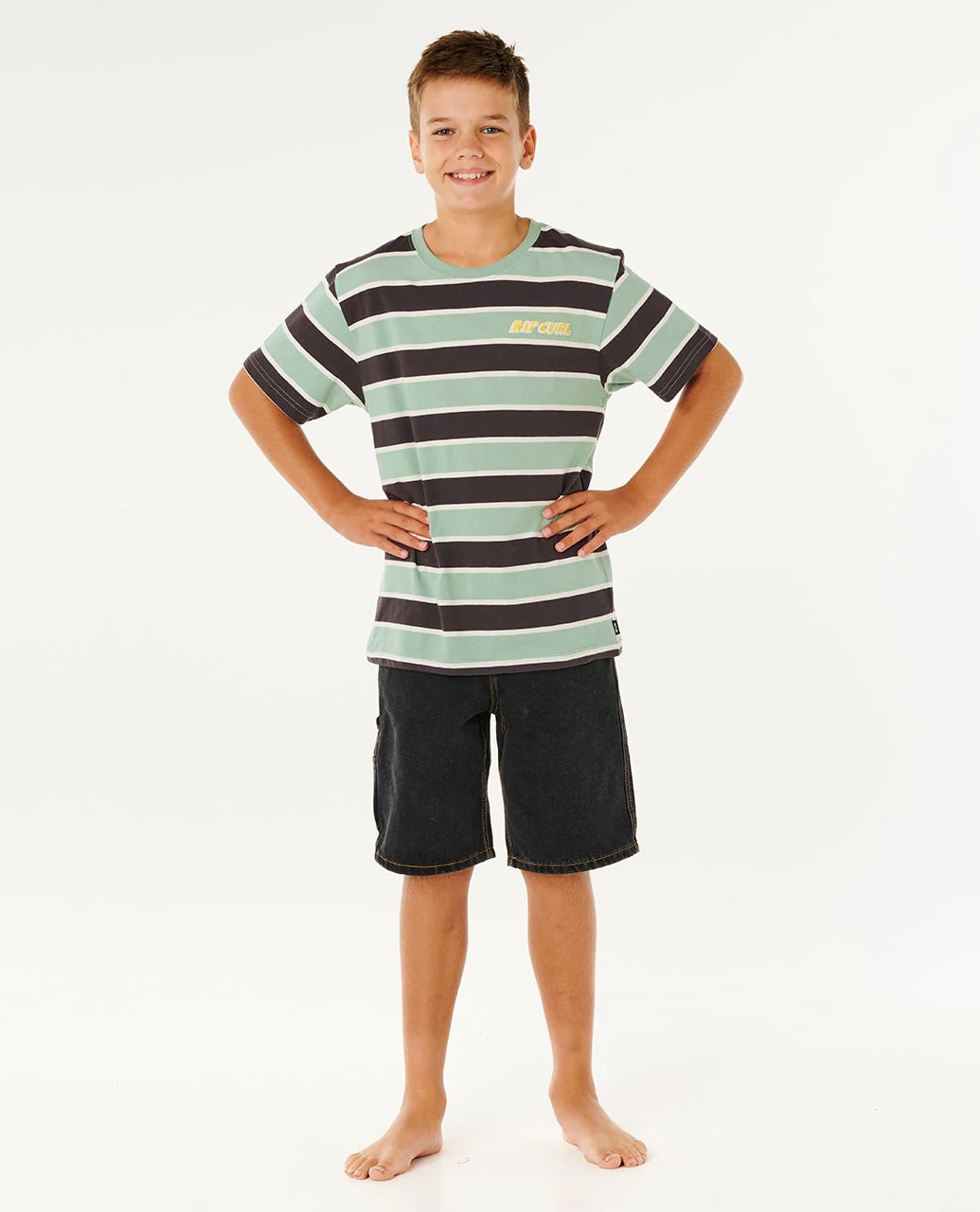 Eternal Shred Stripe Tee - Kids - Image 4