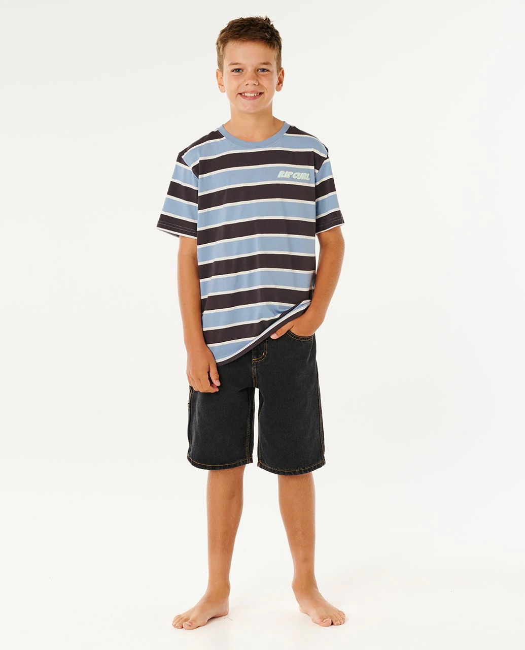 Eternal Shred Stripe Tee - Kids - Image 4