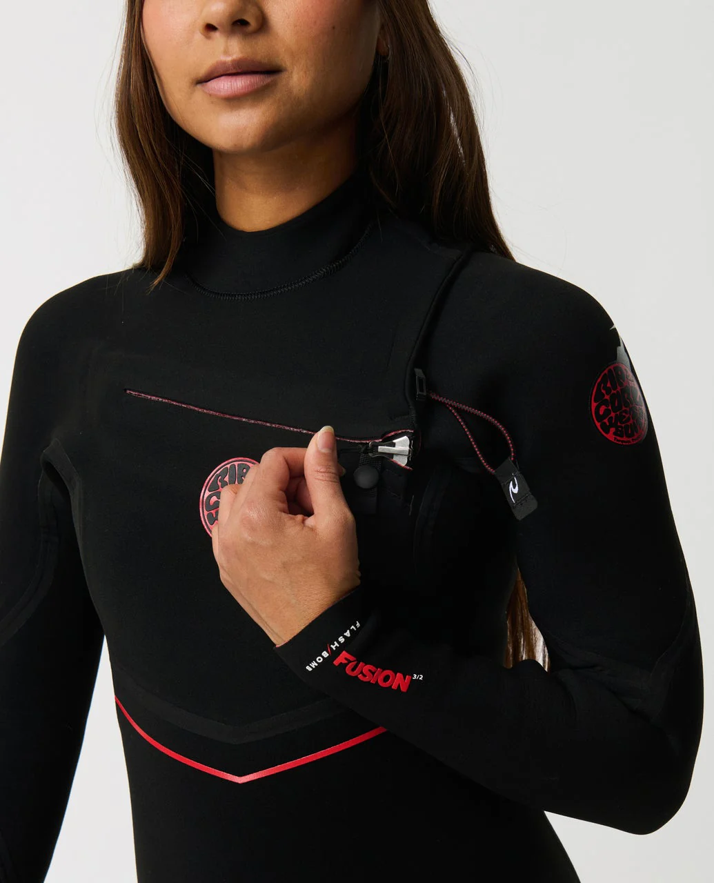Flashbomb Fusion 4/3 Chest Zip Wetsuit - Image 5