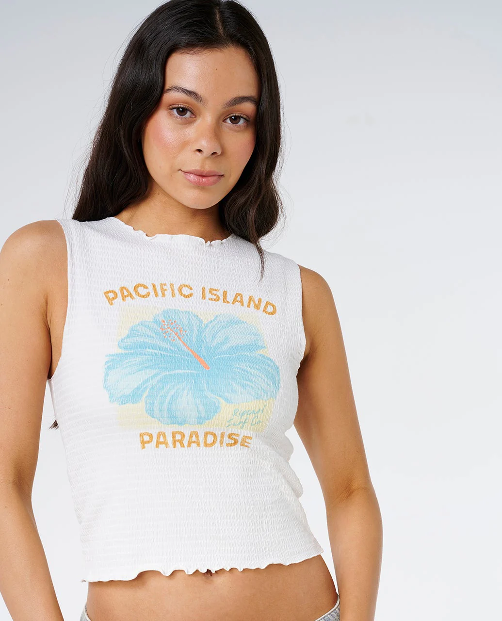 Topanga Canyon Shirred Tank - Image 6
