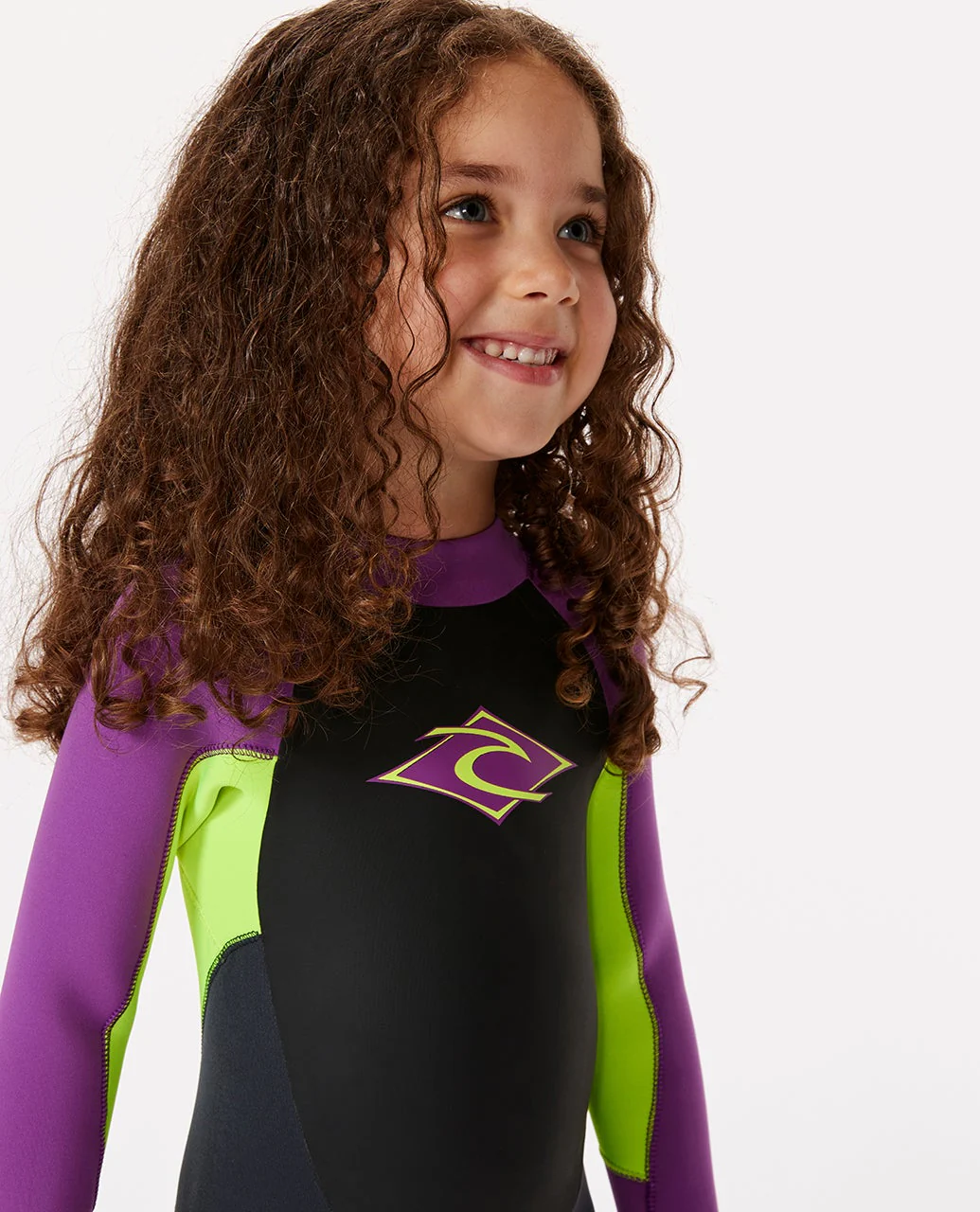 Groms Omega 3/2mm Full Length Back Zip Wetsuit Steamer - Image 3