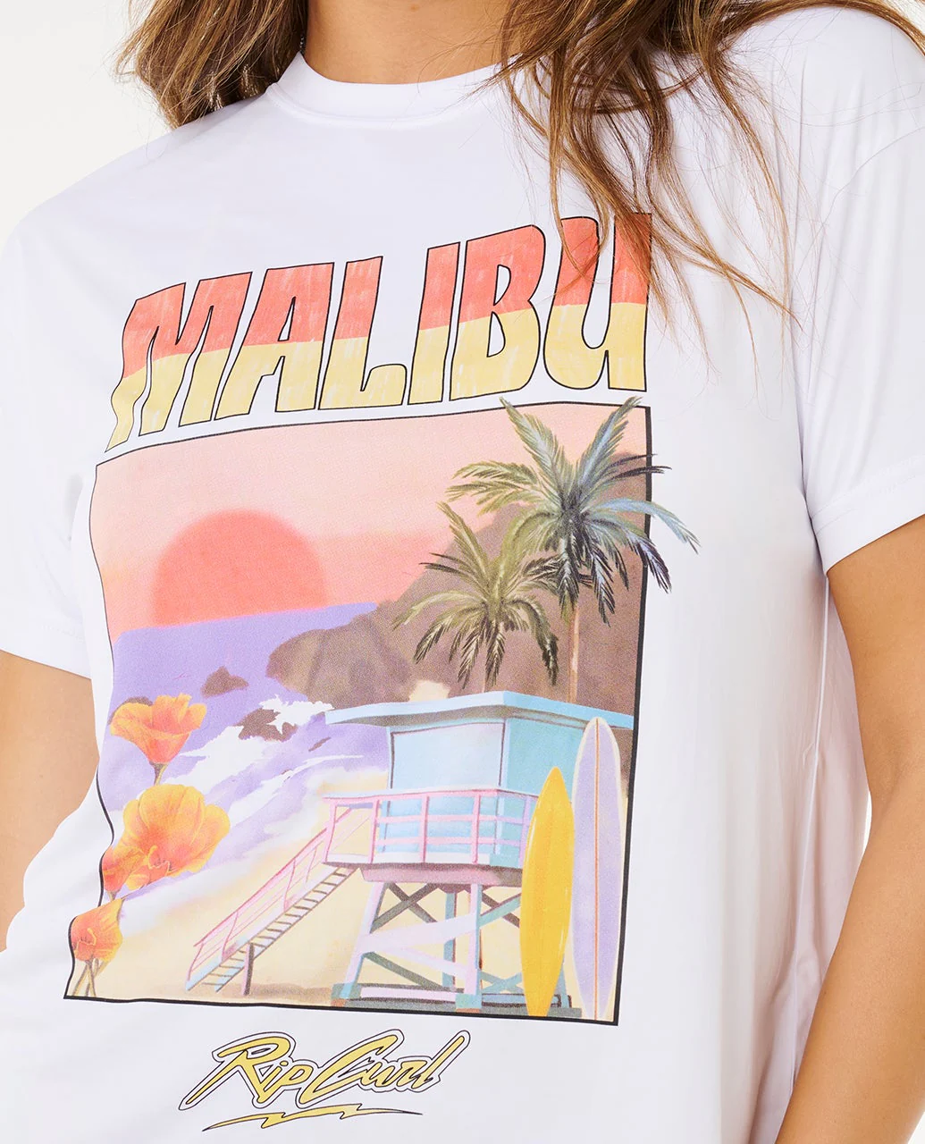 Hotel Malibu Surf Lite UPF Rash Vest - Image 6