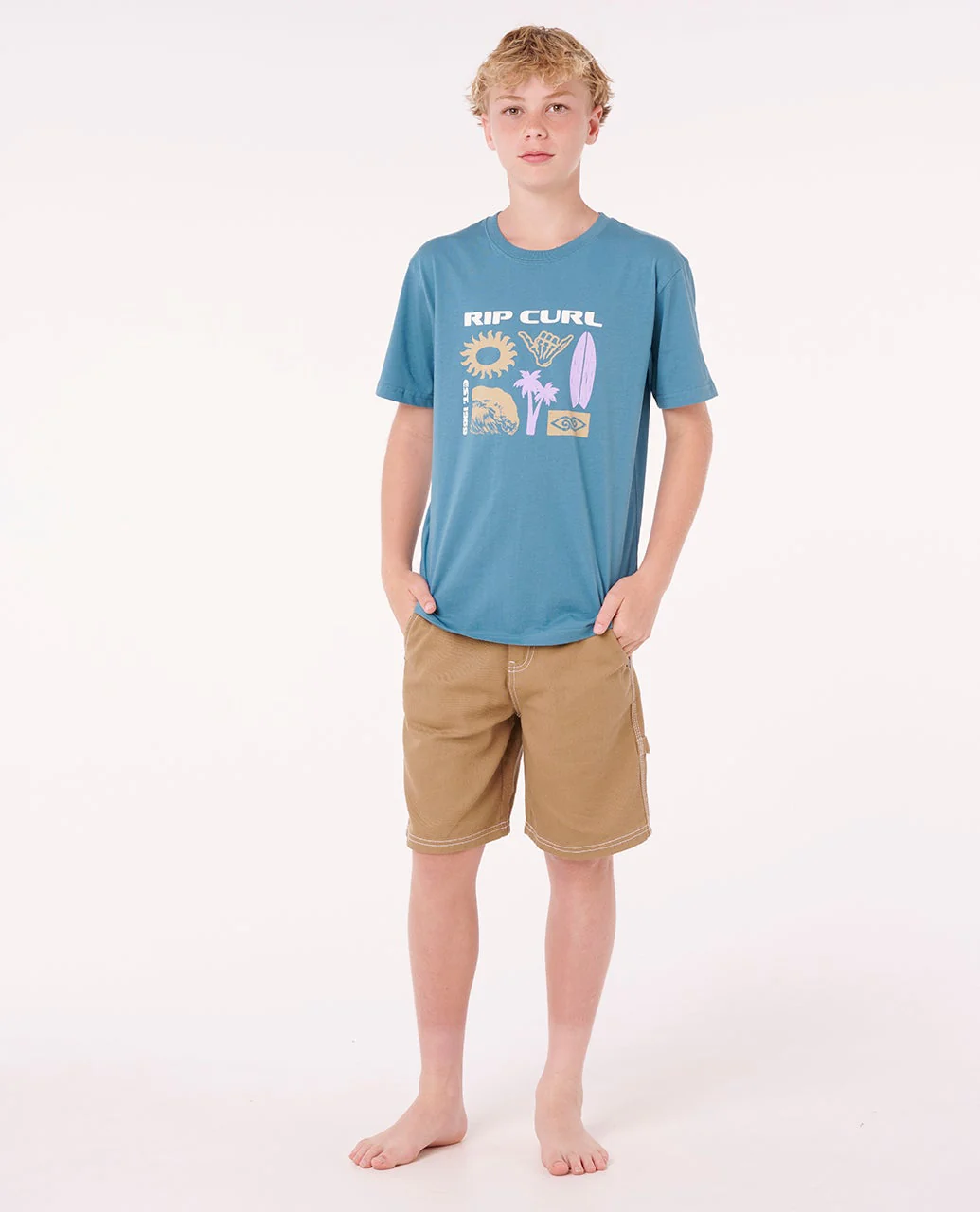 Hyped Twill Short - Kids - Image 4