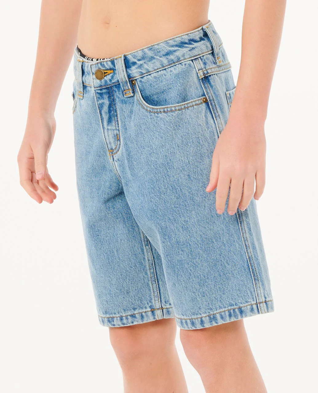 Hyped Up 20" Denim Walkshort - Kids - Image 4