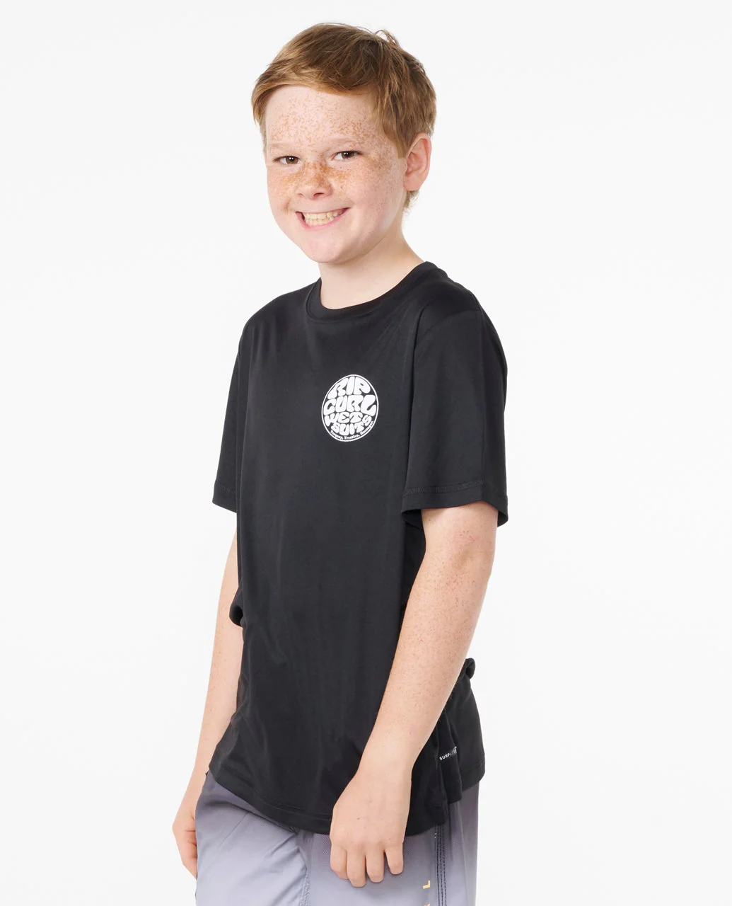 Icons Surflite UV Short Sleeve Rash Vest - Kids - Image 2