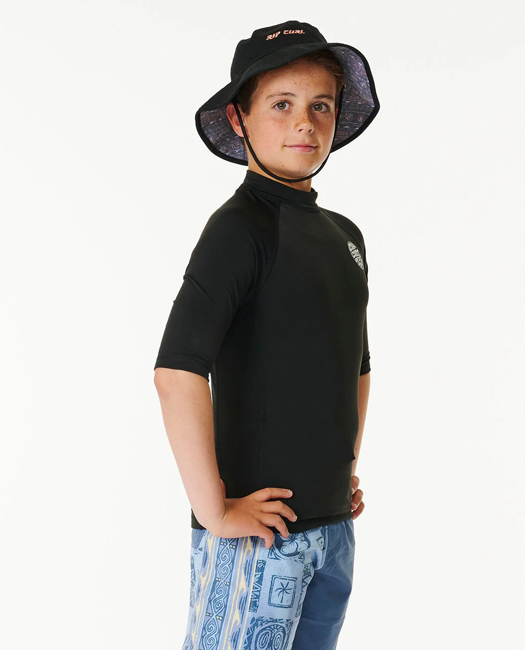 Icons UV Brushed Short Sleeve Rash Vest - Kids - Image 10
