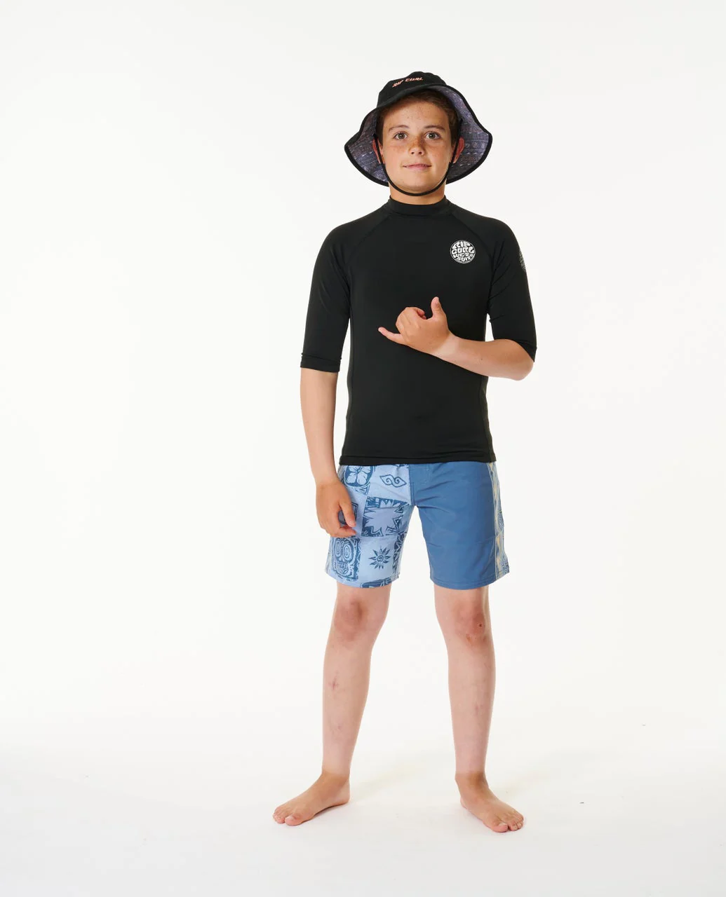 Icons UV Brushed Short Sleeve Rash Vest - Kids - Image 7