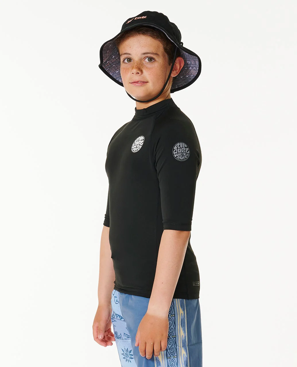 Icons UV Brushed Short Sleeve Rash Vest - Kids - Image 8