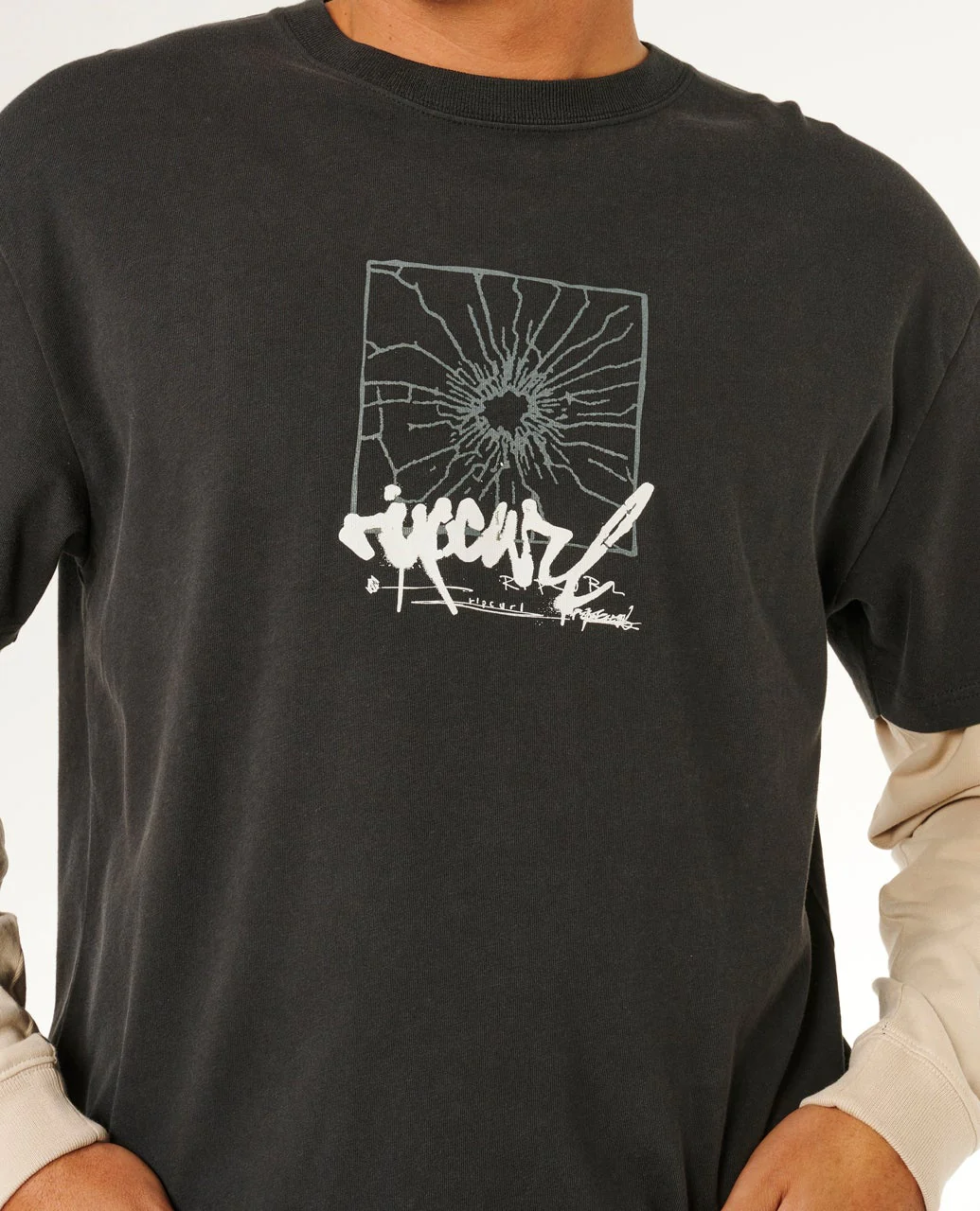 Inner Visions Smashed Long Sleeve Loose Tee - Image 6
