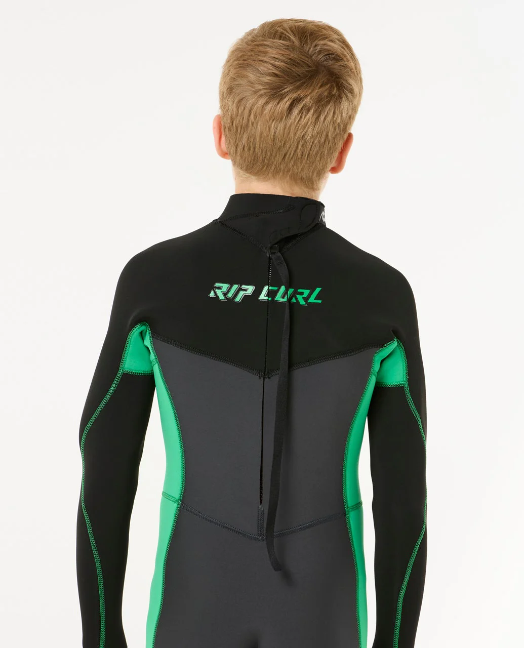 Kids Dawn Patrol 3/2 Back Zip Steamer - Image 5
