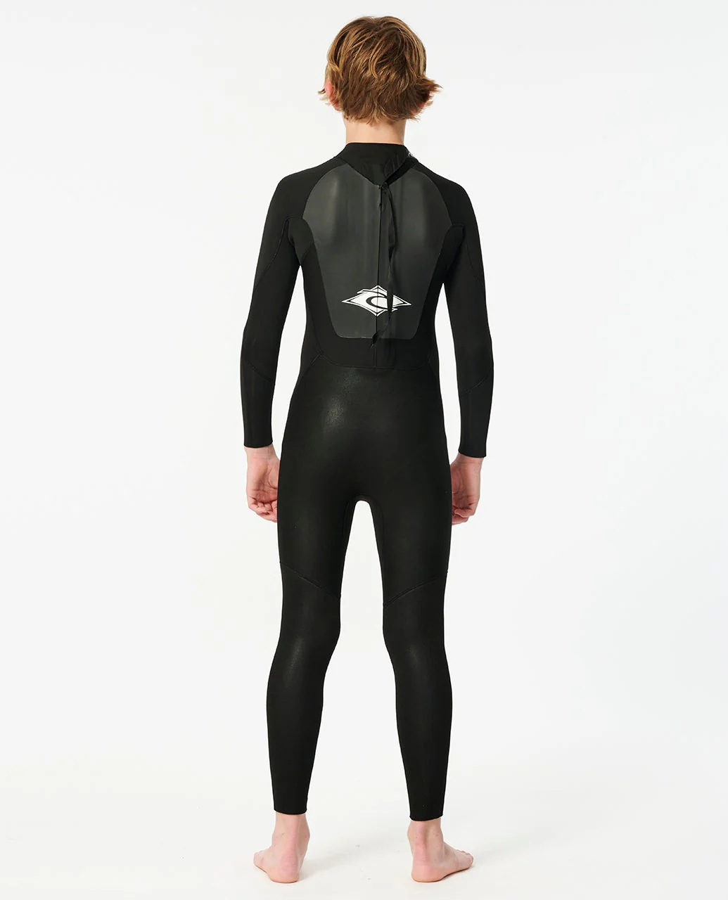 Kids Omega 4/3 Back Zip Wetsuit Steamer - Image 3