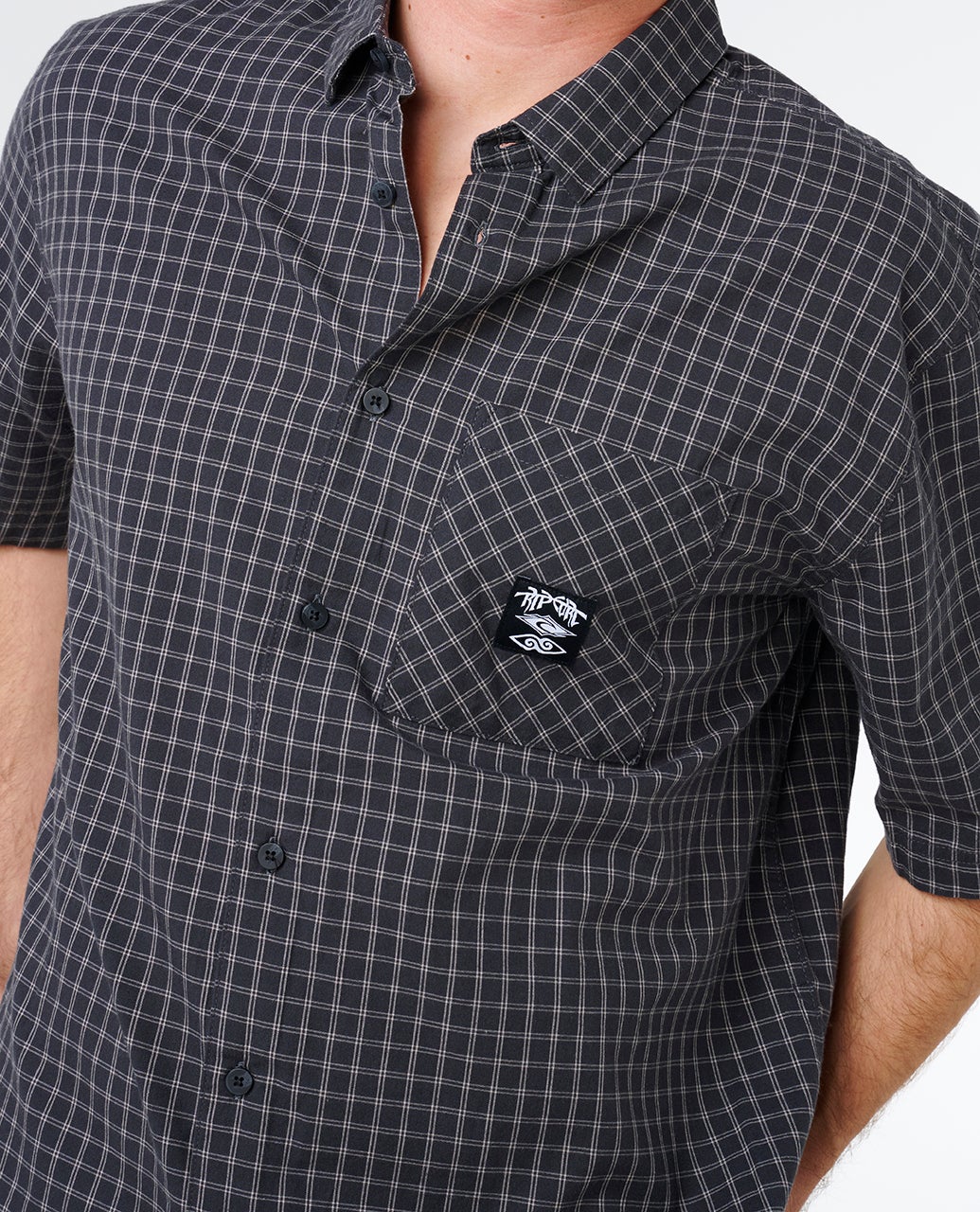 Liquid Trips Check Short Sleeve Shirt - Image 7