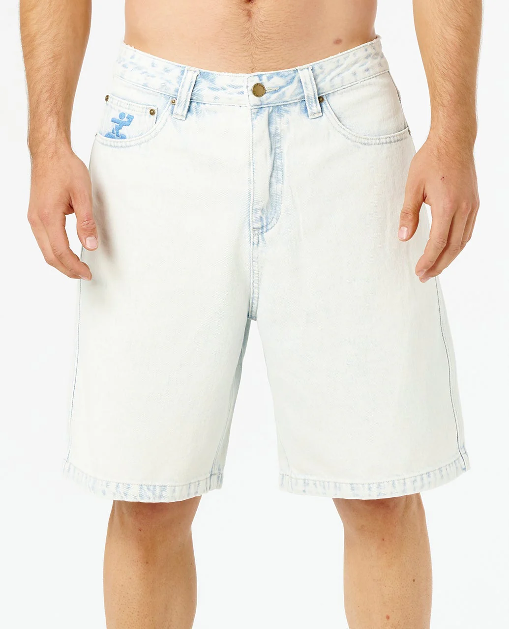 Liquid Trips Denim 22" Walk Short - Image 5