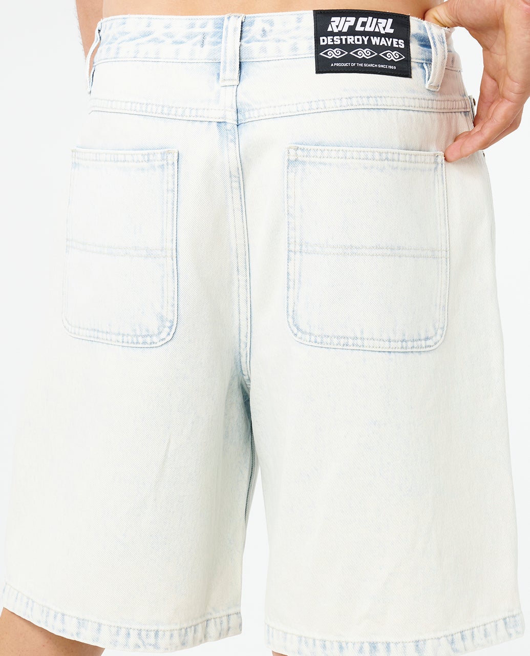 Liquid Trips Denim 22" Walk Short - Image 7