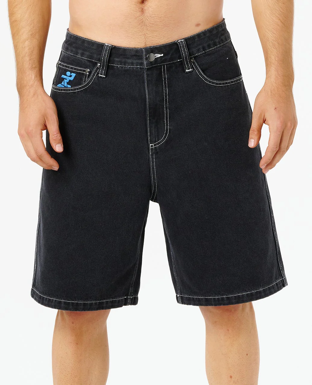 Liquid Trips Denim 22" Walk Short - Image 4