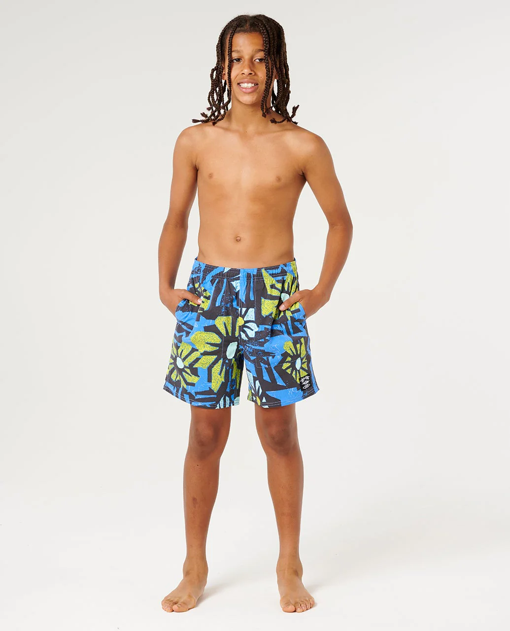 Liquid Trips Volley Boardshort - Kids - Image 4