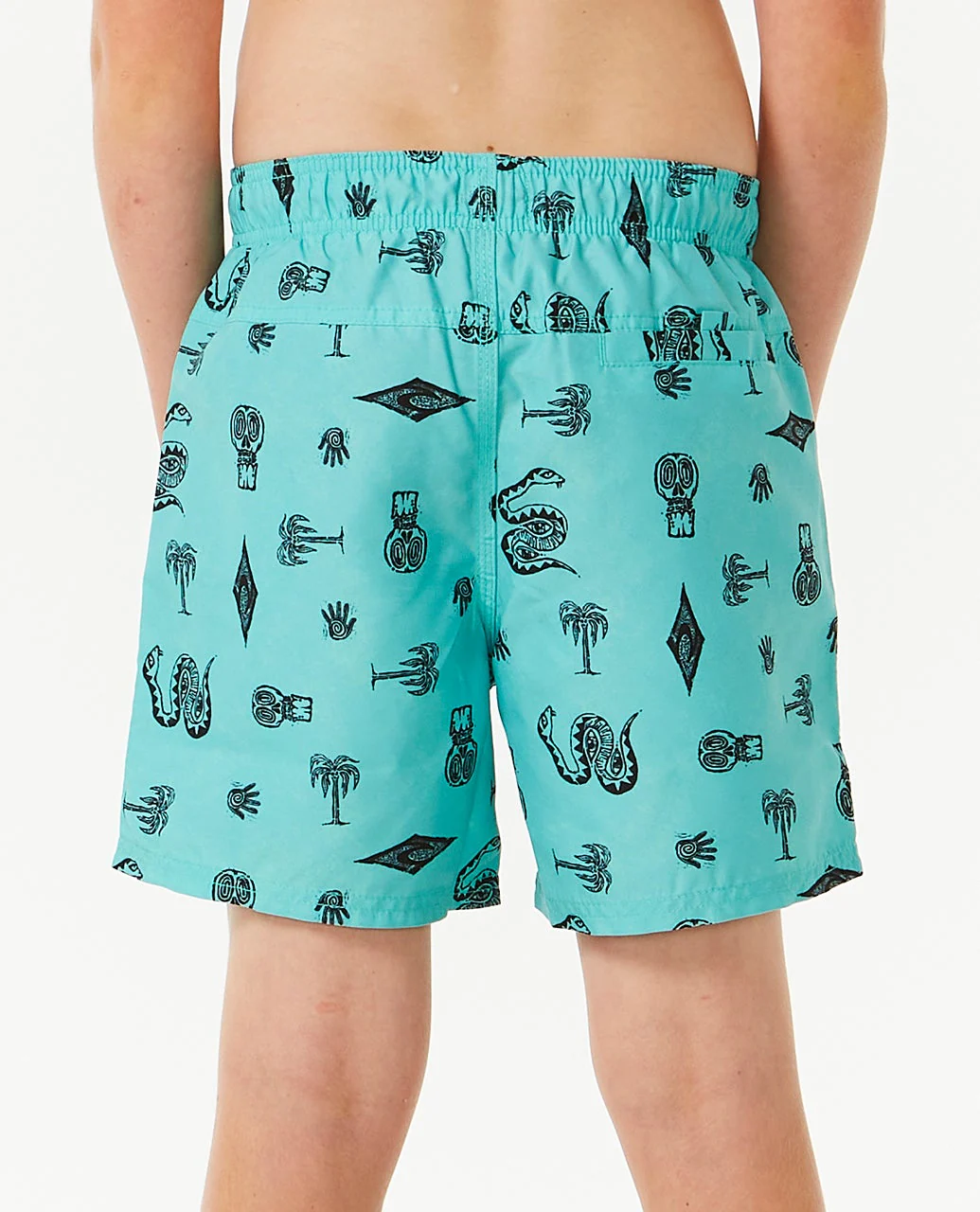 Lost Islands Motif Volley Short Boy - Image 3