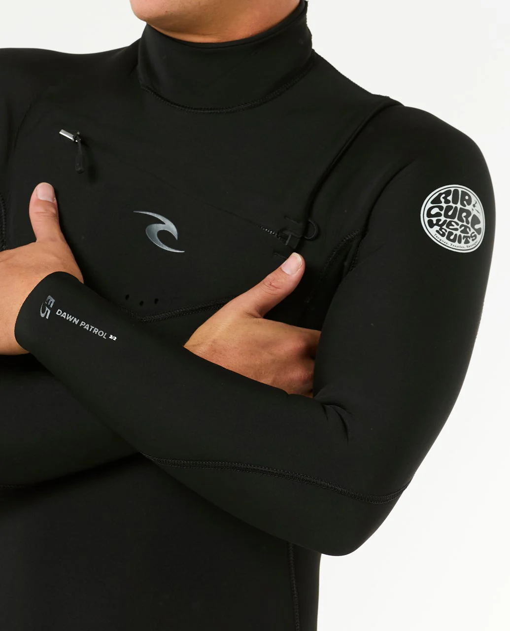 Mens Dawn Patrol 4/3 Chest Zip Steamer Wetsuit - Image 5