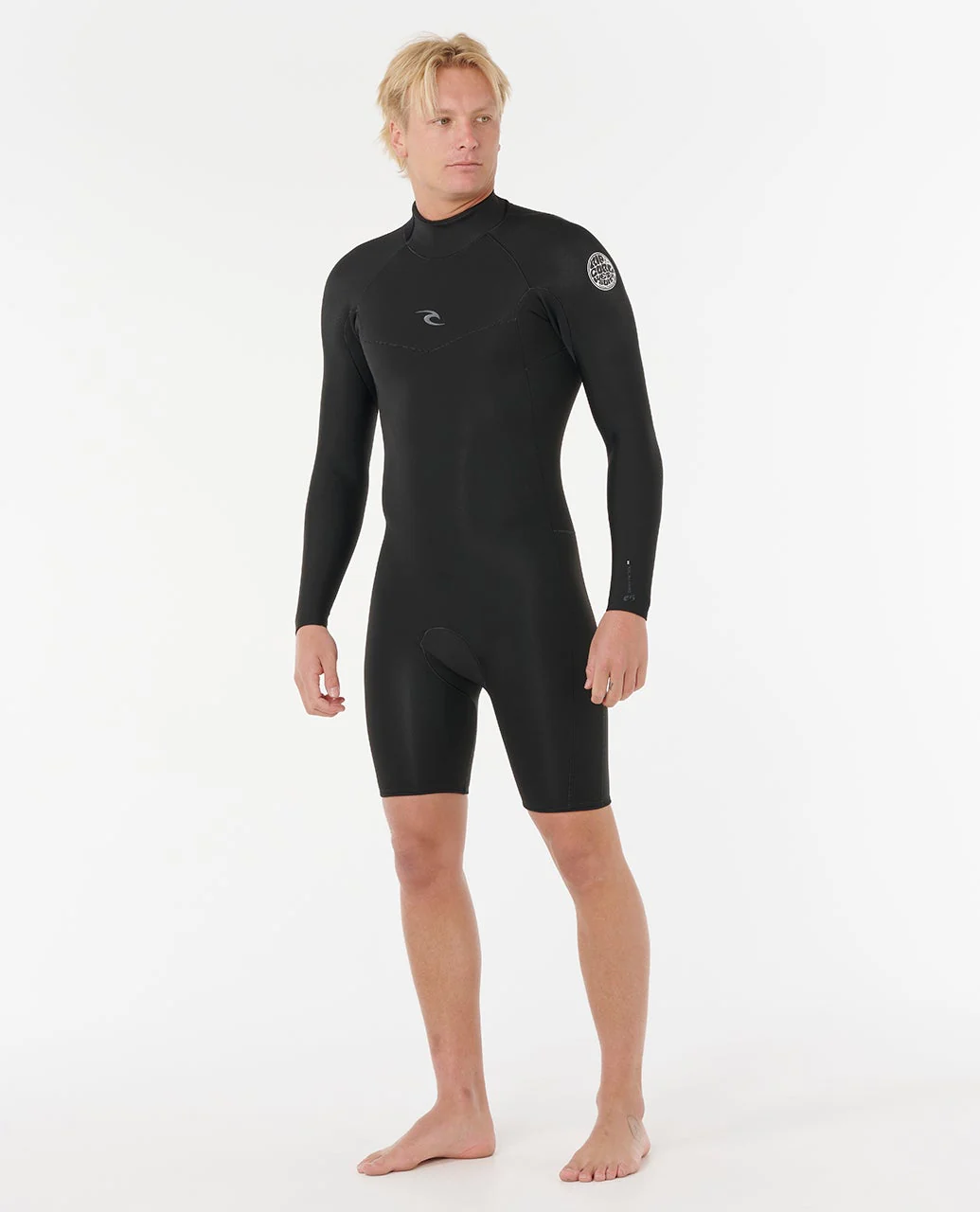 Mens Dawn Patrol Long Sleeve Back Zip Springsuit - Image 2