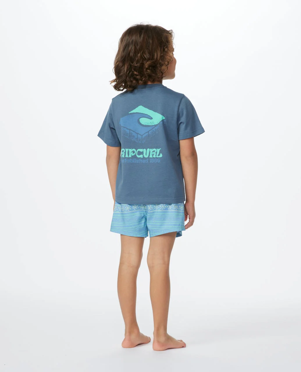 Mystic Waves Logo Short Sleeve Tee Boy - Image 2