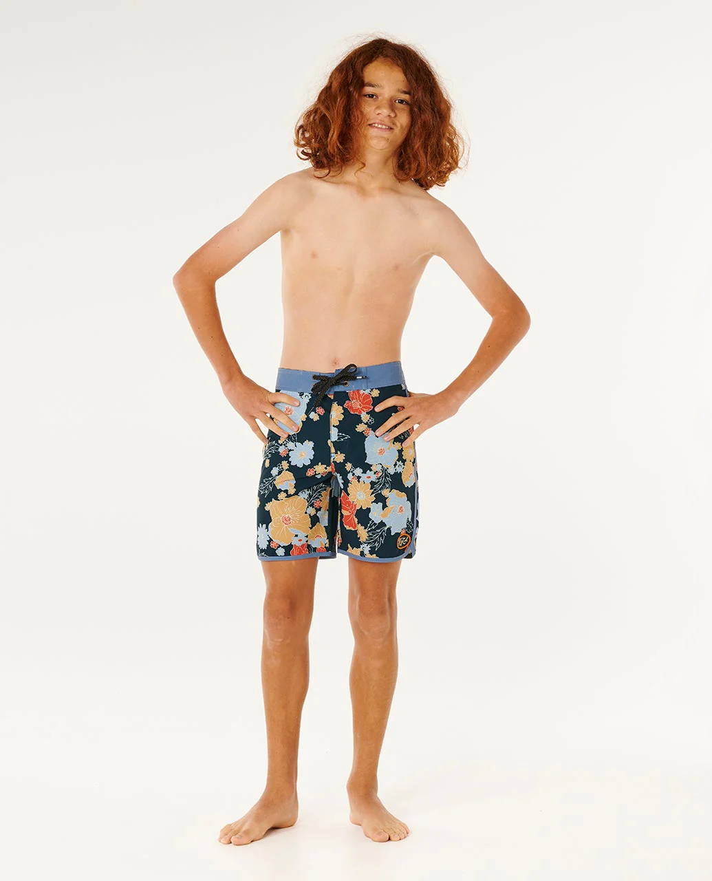Pacific Floral Mirage 19" Boardshort - Kids - Image 4