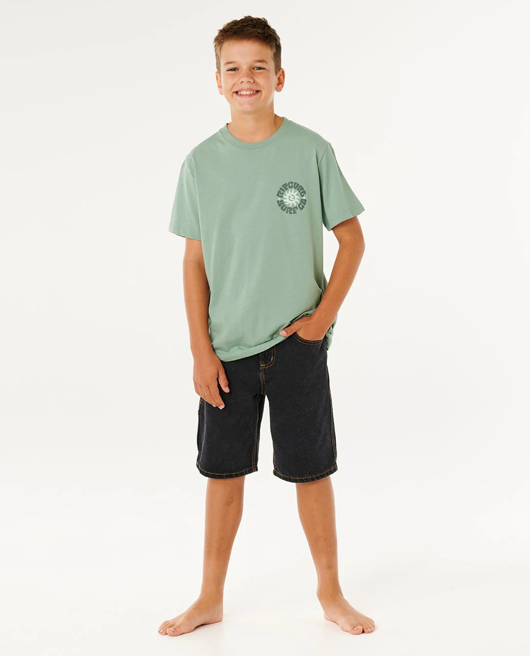 Pacific Rinse Circle Tee - Kids - Image 4