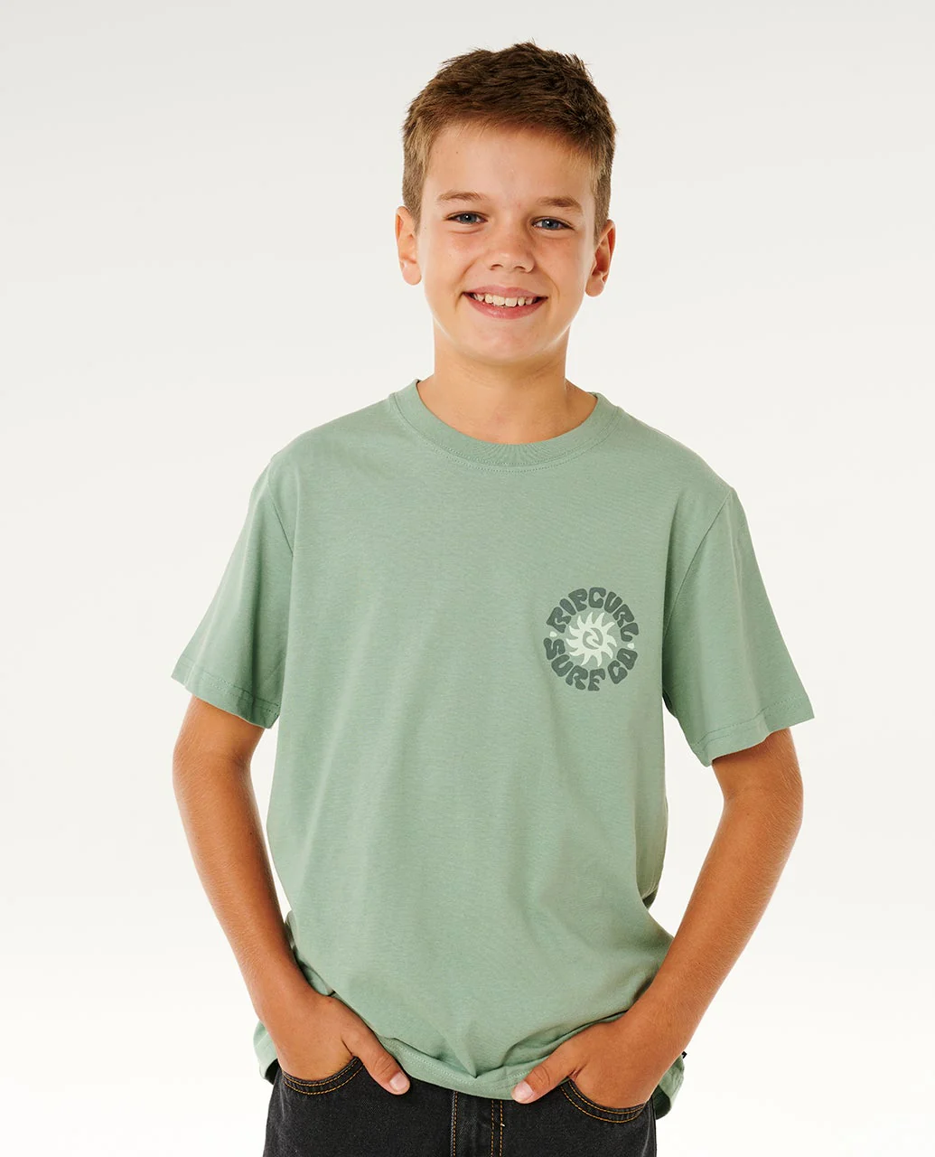 Pacific Rinse Circle Tee - Kids - Image 6