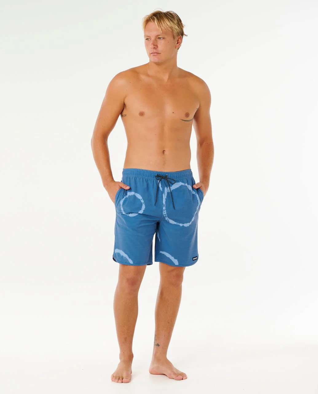 Pacific Rinse Dye Volley Boardshort - Image 4