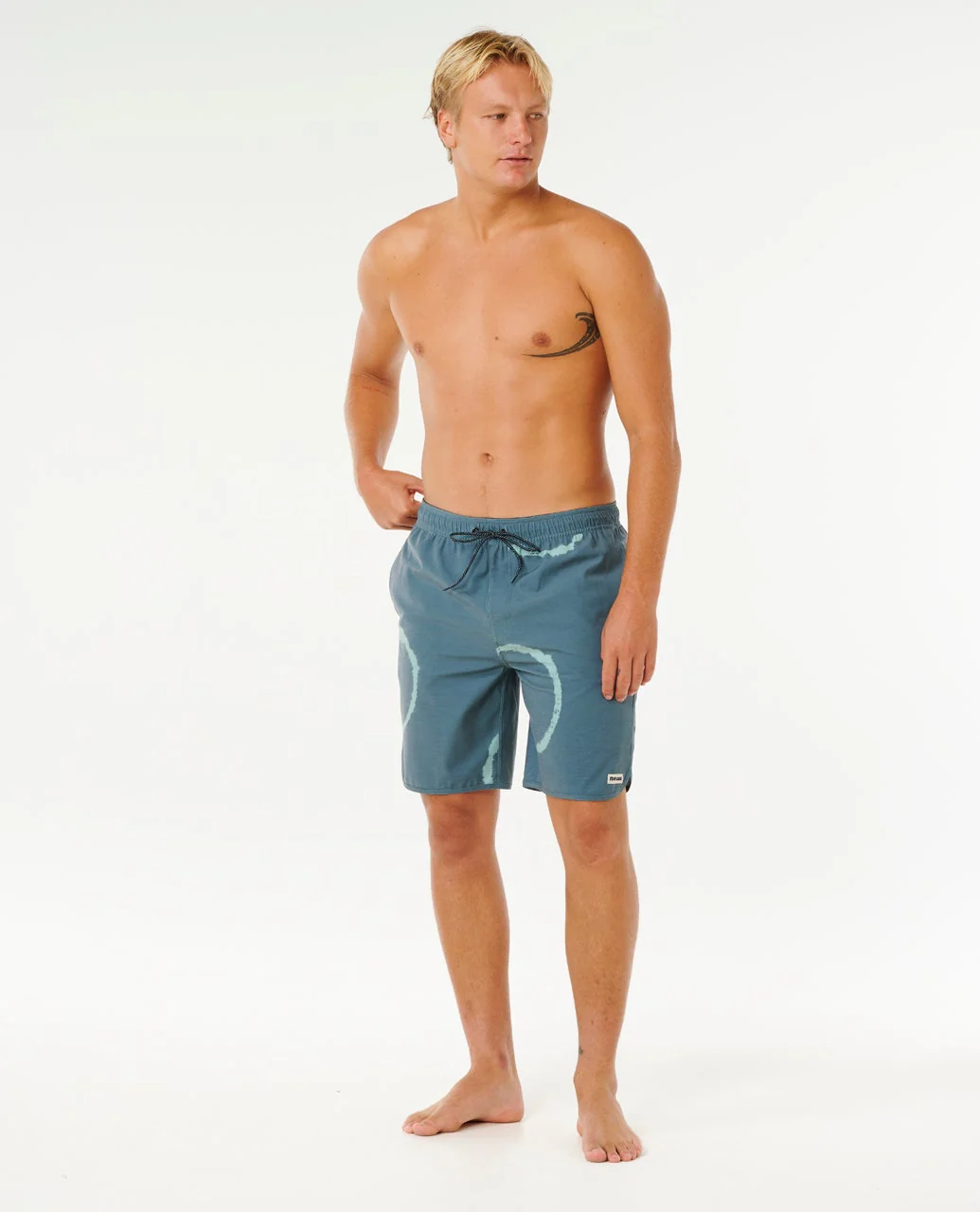 Pacific Rinse Dye Volley Boardshort - Image 5