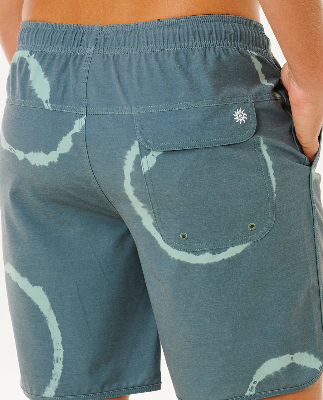 Pacific Rinse Dye Volley Boardshort - Image 6