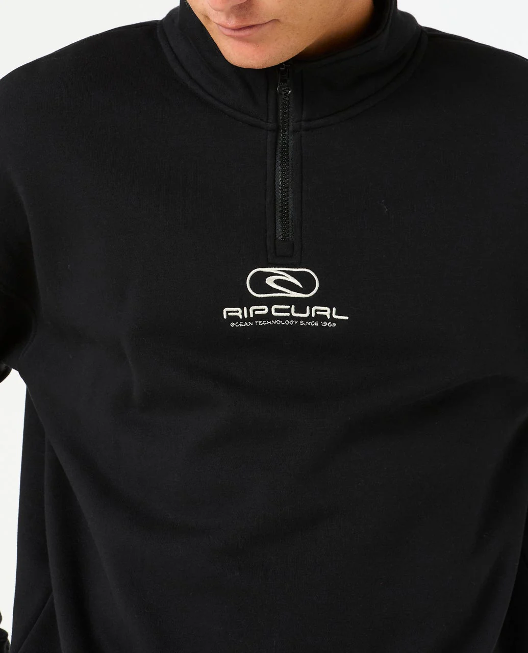 Pill Icon 1/4 Zip Crew - Image 5
