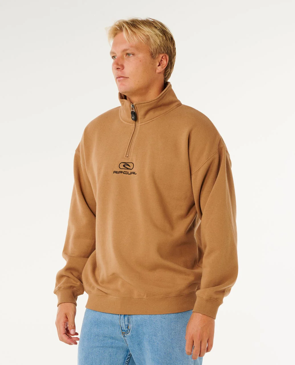 Pill Icon 1/4 Zip Crew - Image 2