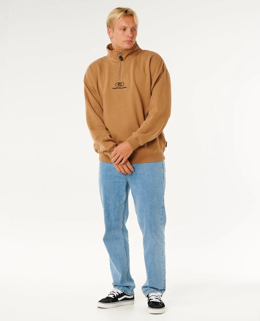 Pill Icon 1/4 Zip Crew - Image 4