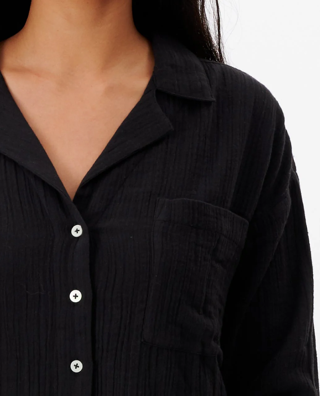Premium Surf Long Sleeve Button Up Shirt - Image 5